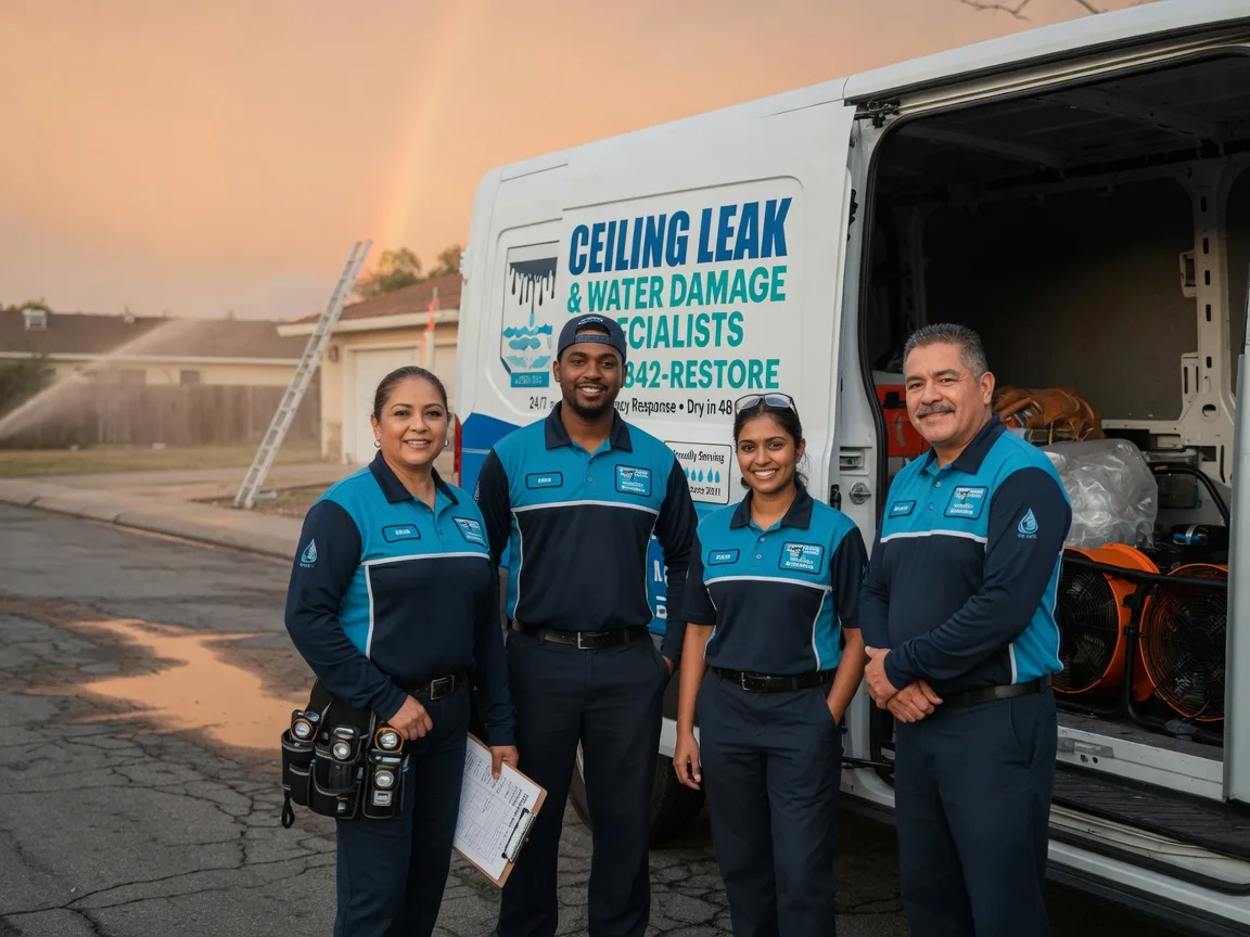 Ceiling Leak Cleanup company in Holcombe, WI